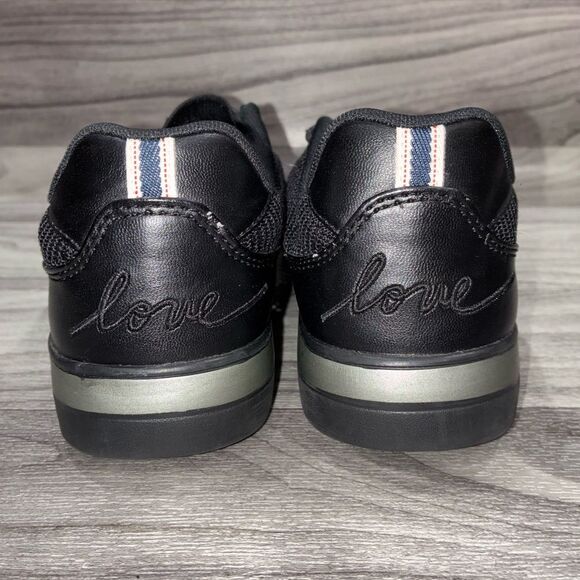ED Ellen DeGeneres LOVE Sneakers | Black Knit | Women’s 8.5 - Picture 3 of 6
